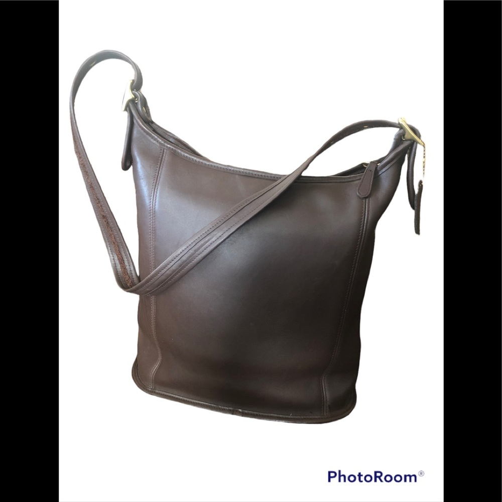 Vintage Coach Slim Duffle Bag